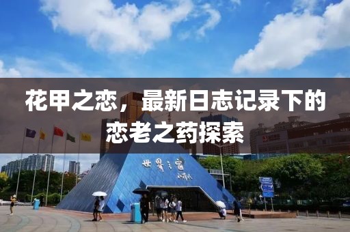 花甲之戀，最新日志記錄下的戀老之藥探索