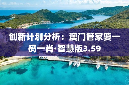 創新計劃分析：澳門管家婆一碼一肖·智慧版3.59