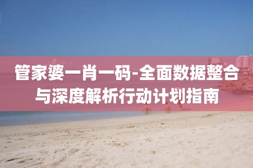 管家婆一肖一碼-全面數據整合與深度解析行動計劃指南