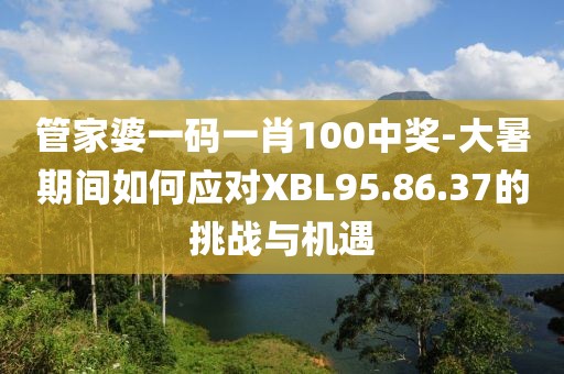 管家婆一碼一肖100中獎-大暑期間如何應對XBL95.86.37的挑戰與機遇