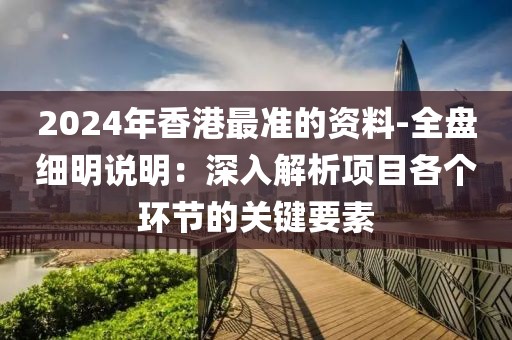 2024年香港最準的資料-全盤細明說明：深入解析項目各個環節的關鍵要素
