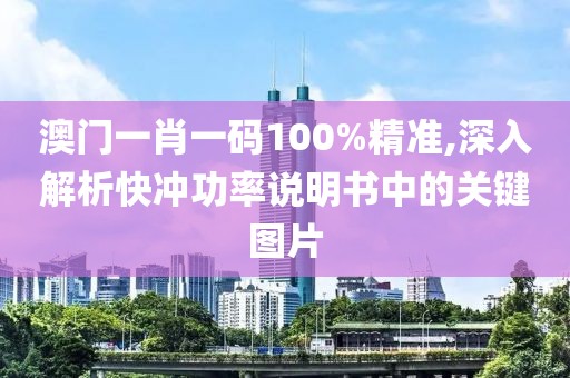 澳門一肖一碼100%精準,深入解析快沖功率說明書中的關鍵圖片