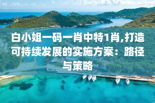 白小姐一碼一肖中特1肖,打造可持續發展的實施方案：路徑與策略