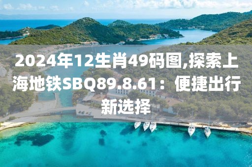 2024年12生肖49碼圖,探索上海地鐵SBQ89.8.61：便捷出行新選擇