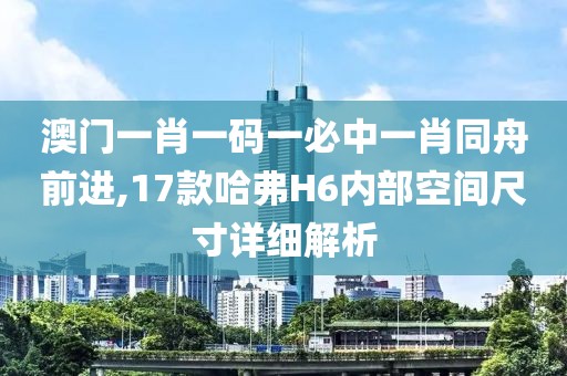 澳門一肖一碼一必中一肖同舟前進,17款哈弗H6內部空間尺寸詳細解析