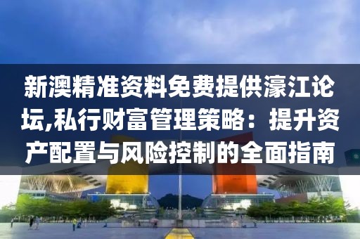 新澳精準資料免費提供濠江論壇,私行財富管理策略：提升資產配置與風險控制的全面指南
