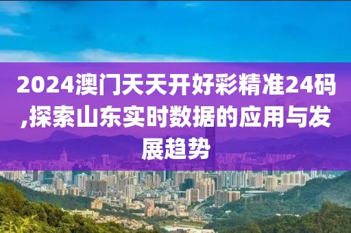 2024澳門天天開好彩精準24碼,探索山東實時數據的應用與發展趨勢