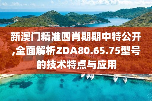 新澳門精準四肖期期中特公開,全面解析ZDA80.65.75型號的技術特點與應用