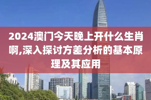 2024澳門今天晚上開什么生肖啊,深入探討方差分析的基本原理及其應用
