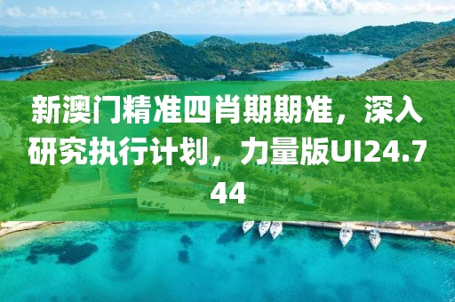 新澳門精準四肖期期準，深入研究執行計劃，力量版UI24.744