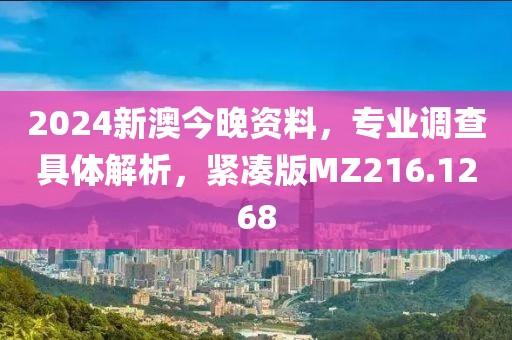 2024新澳今晚資料，專業調查具體解析，緊湊版MZ216.1268