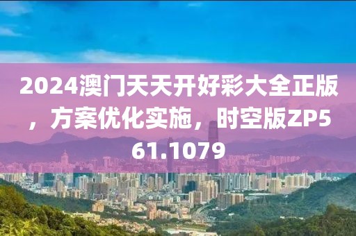 2024澳門天天開好彩大全正版，方案優化實施，時空版ZP561.1079