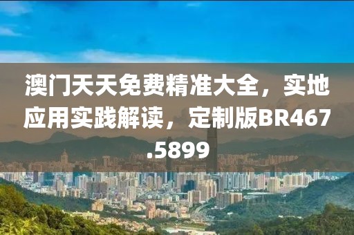 澳門天天免費精準大全，實地應用實踐解讀，定制版BR467.5899