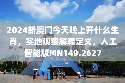 2024新澳門今天晚上開什么生肖，實地觀察解釋定義，人工智能版MN149.2627