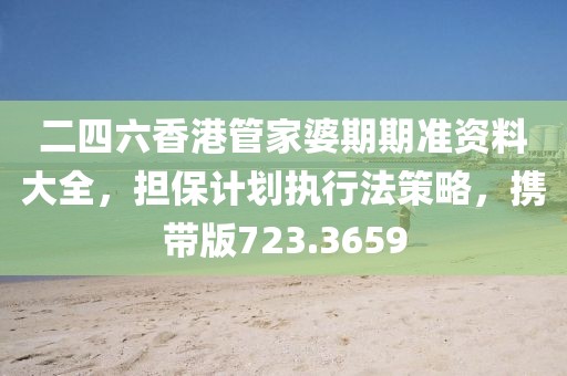 二四六香港管家婆期期準資料大全，擔保計劃執行法策略，攜帶版723.3659