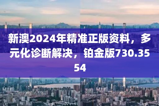 新澳2024年精準正版資料，多元化診斷解決，鉑金版730.3554