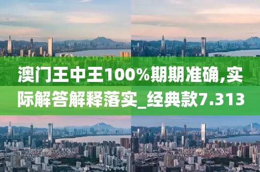 澳門王中王100%期期準確,實際解答解釋落實_經典款7.313