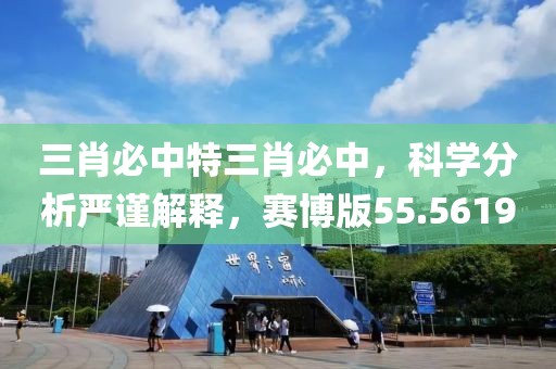 三肖必中特三肖必中，科學分析嚴謹解釋，賽博版55.5619