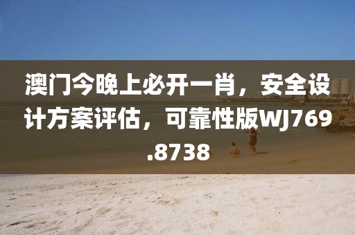 澳門今晚上必開一肖，安全設計方案評估，可靠性版WJ769.8738