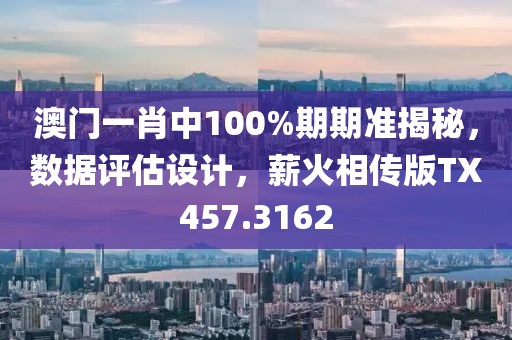 澳門一肖中100%期期準揭秘，數據評估設計，薪火相傳版TX457.3162