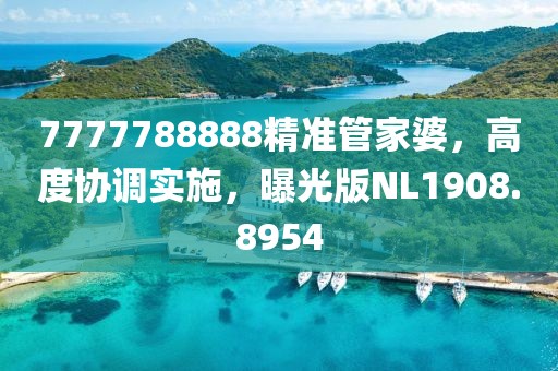 7777788888精準管家婆，高度協調實施，曝光版NL1908.8954