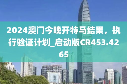 2024澳門今晚開特馬結果，執行驗證計劃_啟動版CR453.4265