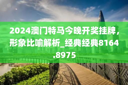 2024澳門特馬今晚開獎掛牌，形象比喻解析_經典經典8164.8975