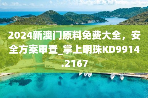 2024新澳門原料免費大全，安全方案審查_掌上明珠KD9914.2167