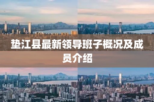 墊江縣最新領導班子概況及成員介紹