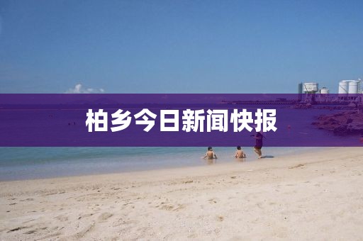 柏鄉今日新聞快報