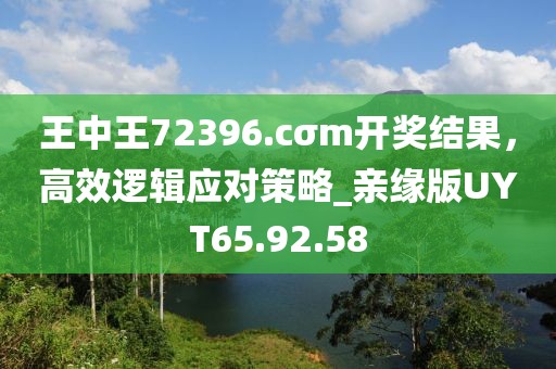 王中王72396.cσm開獎結果，高效邏輯應對策略_親緣版UYT65.92.58