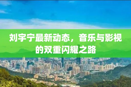 劉宇寧最新動態，音樂與影視的雙重閃耀之路