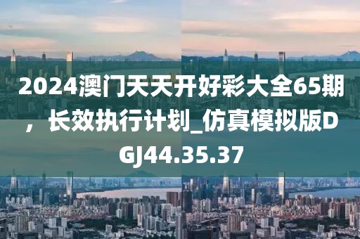 2024澳門天天開好彩大全65期，長效執行計劃_仿真模擬版DGJ44.35.37