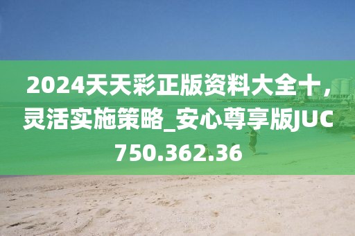 2024天天彩正版資料大全十，靈活實施策略_安心尊享版JUC750.362.36