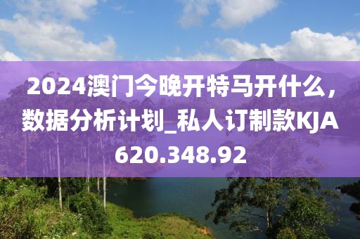 2024澳門今晚開特馬開什么，數據分析計劃_私人訂制款KJA620.348.92