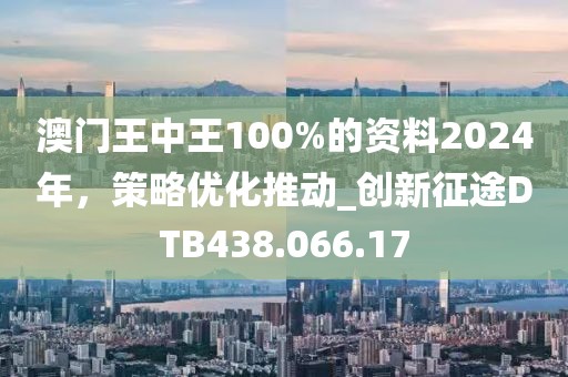 澳門王中王100%的資料2024年，策略優化推動_創新征途DTB438.066.17