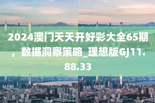 2024澳門天天開好彩大全65期，數據洞察策略_理想版GJ11.88.33