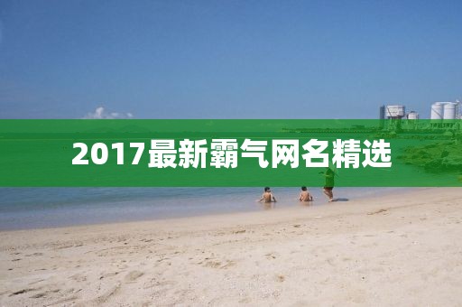 2017最新霸氣網名精選