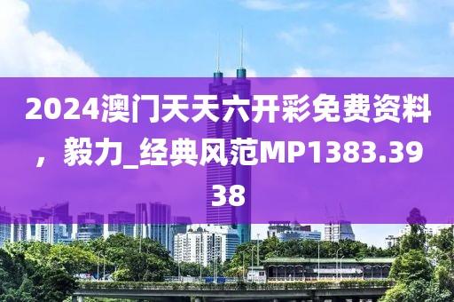 2024澳門天天六開彩免費資料，毅力_經典風范MP1383.3938