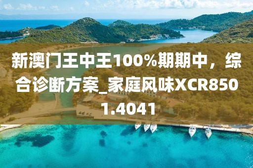新澳門王中王100%期期中，綜合診斷方案_家庭風味XCR8501.4041