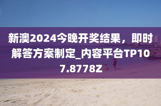 新澳2024今晚開獎結果，即時解答方案制定_內容平臺TP107.8778Z