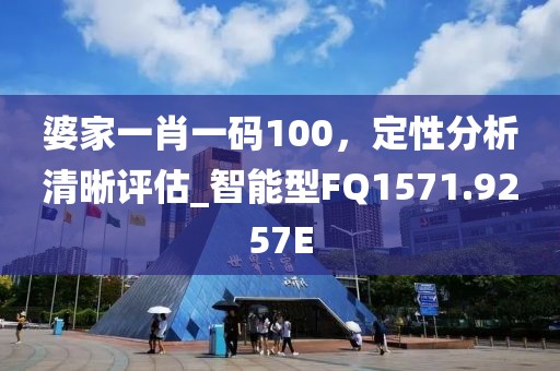 婆家一肖一碼100，定性分析清晰評估_智能型FQ1571.9257E