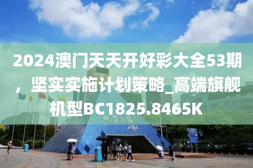 2024澳門天天開好彩大全53期，堅實實施計劃策略_高端旗艦機型BC1825.8465K