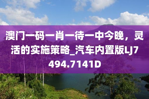 澳門一碼一肖一待一中今晚，靈活的實施策略_汽車內置版LJ7494.7141D