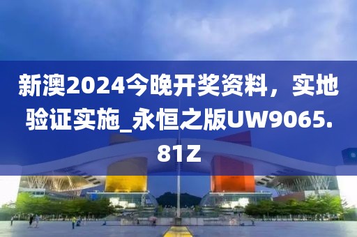 新澳2024今晚開獎資料，實地驗證實施_永恒之版UW9065.81Z