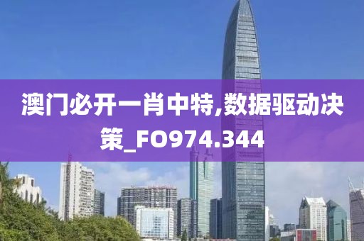 澳門必開一肖中特,數據驅動決策_FO974.344