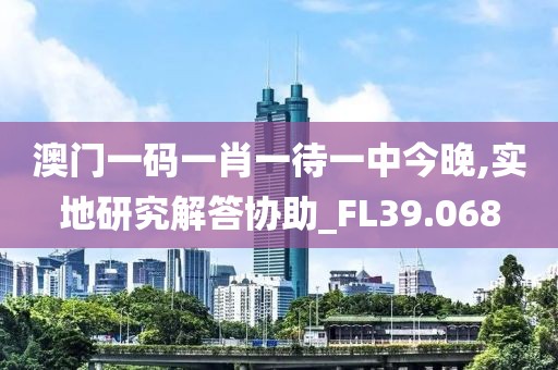 澳門一碼一肖一待一中今晚,實地研究解答協助_FL39.068