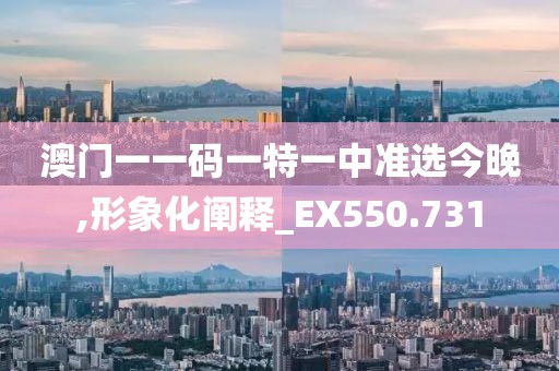 澳門一一碼一特一中準選今晚,形象化闡釋_EX550.731