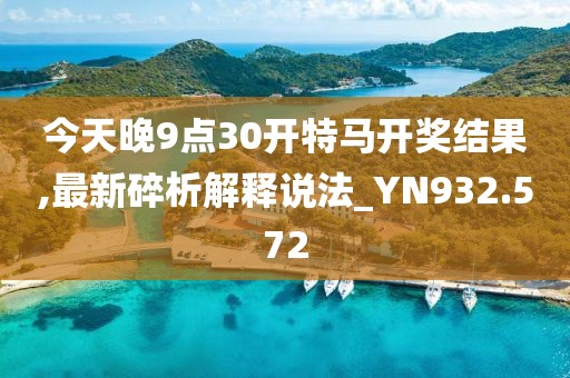 今天晚9點30開特馬開獎結果,最新碎析解釋說法_YN932.572