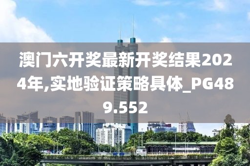 澳門六開獎最新開獎結果2024年,實地驗證策略具體_PG489.552